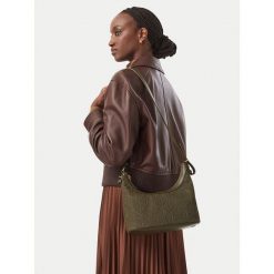 Torebka Calvin Klein. Zielone torebki klasyczne damskie CALVIN KLEIN, bez wzorów, bez dodatków. Za 529.99 zł.