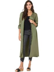 Heine Kardigan w kolorze zielonym rozmiar: 38. Zielone kardigany damskie Heine, bez wzorów. Za 74.11 zł.