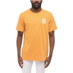 Koszulka Converse Square Logo Minimal Tee, Dla obu płci. Brązowe t-shirty damskie Converse, bez wzorów, z bawełny, bez kołnierzyka. Za 190.00 zł.