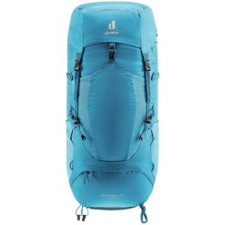 Plecak trekkingowy damski Deuter Aircontact Lite 45 + 10 SL - lagoon/ivy. Niebieskie plecaki damskie Deuter, bez wzorów, sportowe. Za 781.99 zł.