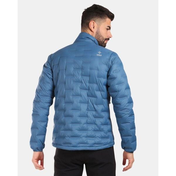 Kurtka puchowa Kilpi Papilon. Niebieskie kurtki męskie Kilpi, m, bez wzorów, z nylonu, sportowe, bez kaptura. Za 731.89 zł.