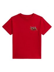 Polo Ralph Lauren T-Shirt 322A95734002 Czerwony Regular Fit. Czerwone t-shirty chłopięce Polo Ralph Lauren, bez wzorów, z bawełny, bez ramiączek. Za 249.99 zł.