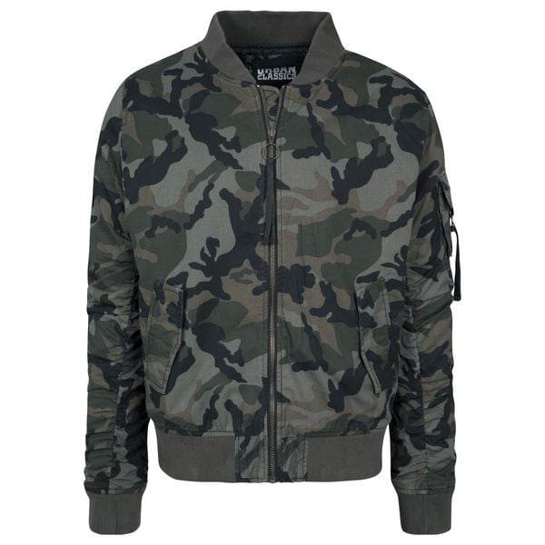 Kurtka Urban Classic vintage cotton. Brązowe kurtki męskie Urban Classics, m, bez wzorów, z bawełny, vintage, bez kaptura. Za 305.50 zł.