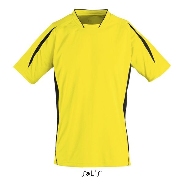 Koszulka Sol's Maracana 2 Ssl. Czarne bluzki damskie SOL'S, s, bez wzorów, sportowe, bez kołnierzyka, bez ramiączek. Za 132.50 zł.