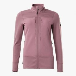 Bluza polarowa Wędrówki damska Swedemount Trondheim Wind Mid Layer Full Zip. Fioletowe bluzy bez kaptura damskie SWEDEMOUNT, z polaru. Za 249.99 zł.