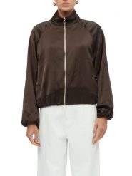 S.Oliver BLACK LABEL Kurtka Kobiety brązowy, 40. Brązowe kurtki damskie s.Oliver Black Label, s, bez wzorów, bez kaptura. Za 579.95 zł.