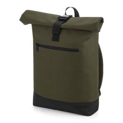 Plecak Bag Base Roll-Top. Zielone plecaki damskie BAGBASE, bez wzorów, z poliesteru, klasyczne. Za 105.85 zł.