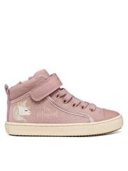Geox Sneakersy J Kalispera Girl J744GI 0AU54 C8A2L S Różowy jasny. Czerwone buty sportowe dziewczęce Geox, bez wzorów, ze skóry, bez zapięcia. Za 299.99 zł.