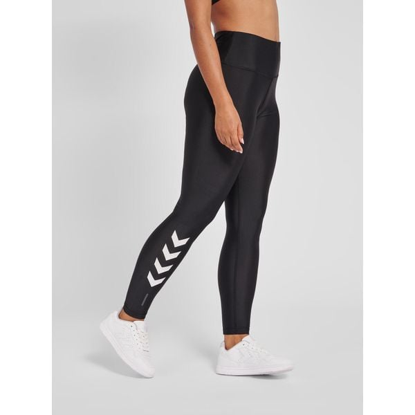 Damskie wysokie legginsy Hummel TE Tola. Czarne legginsy damskie HUMMEL, s, bez wzorów, z elastanu. Za 168.95 zł.