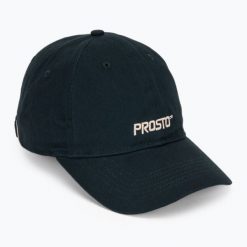 Czapka z daszkiem PROSTO Infinity. Niebieskie czapki z daszkiem damskie Prosto., bez wzorów, z bawełny. Za 94.99 zł.