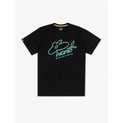 Koszulka sportowa MANTO bloom z krótkim rękawem. Czarne bluzki sportowe damskie Manto, xl, bez wzorów, bez ramiączek. Za 84.99 zł.
