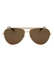 Polaroid Okulary przeciwsłoneczne unisex w kolorze złoto-brązowym rozmiar: 61. Brązowe okulary przeciwsłoneczne damskie Polaroid. Za 171.28 zł.