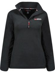 Geographical Norway Bluza polarowa "Tug" w kolorze czarnym rozmiar: onesize. Czarne bluzy bez kaptura damskie Geographical Norway, z polaru. Za 61.46 zł.