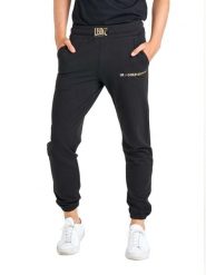 Bluza z kieszeń na siłownia na czas wolny. Czarne bluzy bez kaptura męskie LEONE 1947 APPAREL, bez wzorów, bez kołnierzyka, bez ramiączek. Za 126.26 zł.