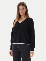 Vero Moda Sweter Aquarius 10331898 Czarny Regular Fit. Czarne swetry klasyczne damskie Vero Moda, xl, z syntetyku, bez kołnierzyka. Za 159.99 zł.