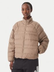 Adidas Kurtka zimowa Essentials Packable KS5301 Beżowy Loose Fit. Brązowe kurtki damskie Adidas, na zimę, s, bez wzorów, z syntetyku, bez kaptura. Za 349.99 zł.