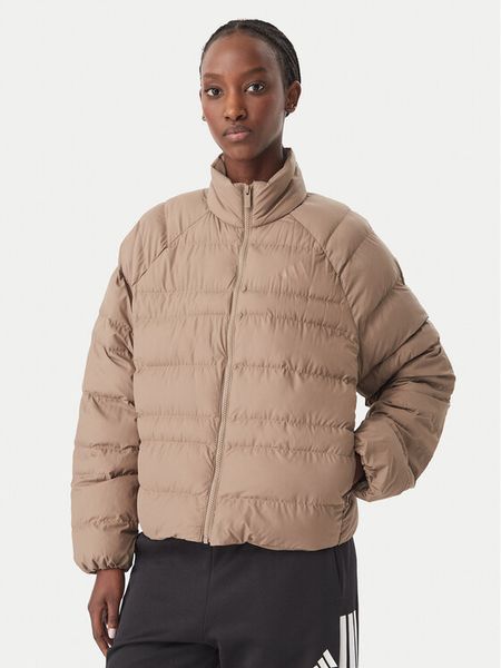 Adidas Kurtka zimowa Essentials Packable KS5301 Beżowy Loose Fit. Brązowe kurtki damskie Adidas, na zimę, s, bez wzorów, z syntetyku, bez kaptura. Za 349.99 zł.