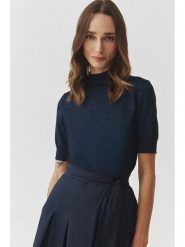 TATUUM Sweter "Lu" w kolorze granatowym rozmiar: S. Niebieskie golfy damskie Tatuum, s, bez kołnierzyka. Za 156.98 zł.