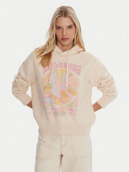 Billabong Bluza EBJSF00186 Żółty Regular Fit. Żółte bluzy bez kaptura damskie Billabong, m, z bawełny. Za 279.99 zł.