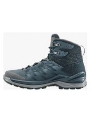 LOWA Botki trekkingowe "Ferrox GTX" w kolorze niebieskim rozmiar: 45. Niebieskie buty zimowe męskie Lowa, z gore-texu, bez zapięcia. Za 565.99 zł.