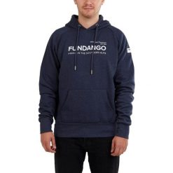 Bluza męska Fundango Dixon z kapturem. Niebieskie bluzy z kapturem męskie Fundango, m. Za 199.90 zł.