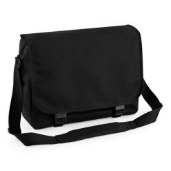 Torba na ramię Bag Base messager. Czarne torby męskie na ramię BAGBASE, bez wzorów, z materiału, na ramię, duże. Za 81.15 zł.