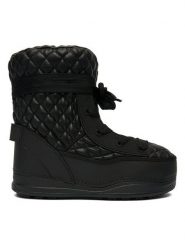 Bogner Śniegowce La Plagne 18 A 32547024 Czarny. Czarne śniegowce damskie Bogner, ze skóry. Za 1,889.00 zł.