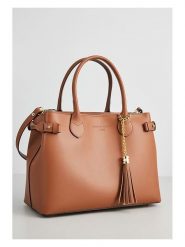 Christian Laurier Skórzana torebka "Anita" w kolorze karmelowym - 32,5 x 23 x 15,5 cm rozmiar: onesize. Brązowe torebki klasyczne damskie Christian Laurier, bez wzorów, z materiału, bez dodatków. Za 400.45 zł.