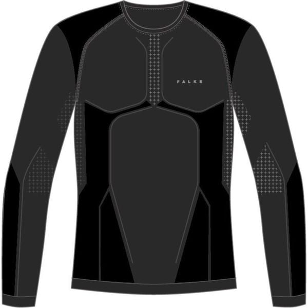 Koszulka z długim rękawem Falke Warm. Czarne koszulki męskie z długim rękawem Falke, s, z dzianiny. Za 321.55 zł.