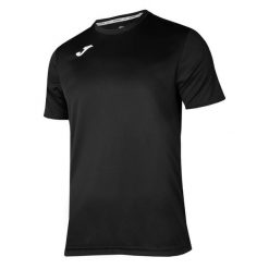 Męska Koszulka Piłkarska Combi. Czarne t-shirty sportowe męskie Joma, m, bez ramiączek, do piłki nożnej. Za 69.99 zł.