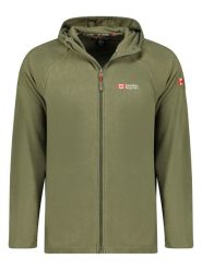 Canadian Peak Kurtka polarowa w kolorze zielonym rozmiar: XL. Zielone kurtki męskie Canadian Peak, xl, bez wzorów, z polaru, bez kaptura. Za 79.03 zł.