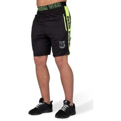 Krótka Gorilla Wear Shelby. Czarne szorty sportowe męskie GORILLA WEAR, s, z materiału, na fitness i siłownię. Za 196.10 zł.