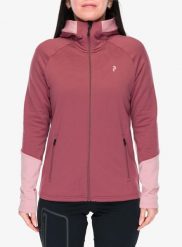 Bluza damska z kapturem Peak Performance Rider Essentials Zip Hood. Czerwone bluzy z kapturem damskie Peak Performance, l, z elastanu. Za 643.49 zł.