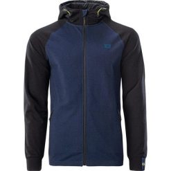 Bluza sportowa męska IQ Silve. Niebieskie bluzy bez kaptura męskie IQ, bez wzorów, sportowe, bez kołnierzyka, bez ramiączek. Za 149.71 zł.