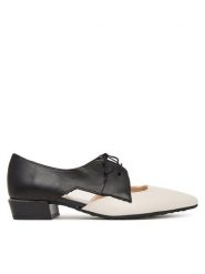 Hispanitas Półbuty BHV264628 C007 Beżowy. Brązowe półbuty damskie Hispanitas, bez wzorów, ze skóry, bez obcasa, na obcasie. Za 609.99 zł.