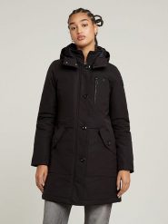 G-Star Parka w kolorze czarnym rozmiar: S. Czarne parki damskie G-Star, s, bez wzorów. Za 430.46 zł.