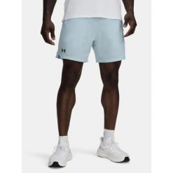 Męskie Spodenki Sportowe Under Armour Vanish Woven 6in Shorts. Niebieskie szorty sportowe męskie Under Armour, m, na fitness i siłownię. Za 149.99 zł.