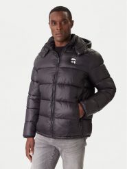 KARL LAGERFELD Kurtka zimowa 505022 554590 Czarny Regular Fit. Czarne kurtki męskie Karl Lagerfeld, na zimę, m, bez wzorów, z syntetyku, bez kaptura. Za 1,149.00 zł.