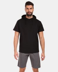 Męska bluza z krótkim rękawem Kilpi DIAN-M. Czarne bluzy bez kaptura męskie Kilpi, m, z bawełny. Za 318.77 zł.