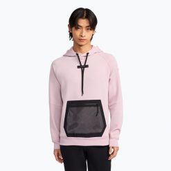 Bluza męska On Hoodie. Czerwone bluzy sportowe męskie On, bez wzorów, z elastanu, bez kołnierzyka, bez ramiączek. Za 499.99 zł.