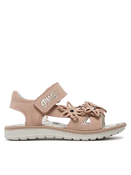 Primigi Sandały 5887511 M Różowy. Czerwone sandały dziewczęce Primigi, ze skóry, bez zapięcia. Za 249.99 zł.