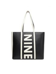 Nine West Torebka CEO-WHITE-LX10027 Czarny. Czarne torebki klasyczne damskie Nine West, bez wzorów, z materiału, bez dodatków. Za 329.99 zł.
