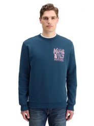 Scotch & Soda Bluza w kolorze niebieskim rozmiar: S. Niebieskie bluzy bez kaptura męskie Scotch & Soda, s, z bawełny. Za 140.86 zł.