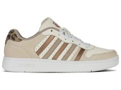Buty sportowe COURT TIEBREAK II (96931-909-M). Brązowe buty sportowe na co dzień damskie K-Swiss, bez wzorów, na fitness i siłownię. Za 139.00 zł.