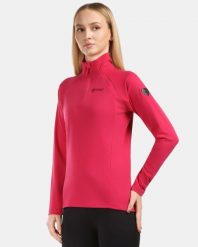 Damska bluza techniczna Kilpi MONTALE-W. Czerwone bluzy bez kaptura damskie Kilpi, z materiału. Za 370.41 zł.