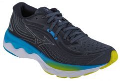 Buty do biegania męskie Mizuno 51 Wave Skyrise. Niebieskie obuwie do biegania damskie Mizuno, mizuno wave. Za 549.99 zł.