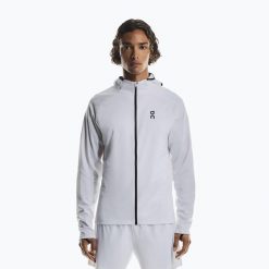 Bluza do biegania męska On Climate Zip Hoodie. Białe bluzy z kapturem męskie On, m, z materiału. Za 619.99 zł.