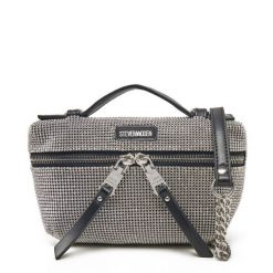 Torebka Steve Madden. Szare torebki klasyczne damskie Steve Madden, bez wzorów, wizytowe, bez kołnierzyka, bez ramiączek. Za 549.99 zł.