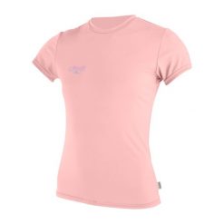 Koszulka do pływania dziecięca O'Neill Premium Skins Sun Shirt. Czerwone koszulki dziewczęce O'neill, bez wzorów, z materiału, bez ramiączek. Za 121.60 zł.