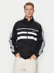 Adidas Bluza The First Track JP1046 Czarny Regular Fit. Czarne bluzy bez kaptura męskie Adidas, m, z bawełny. Za 239.99 zł.